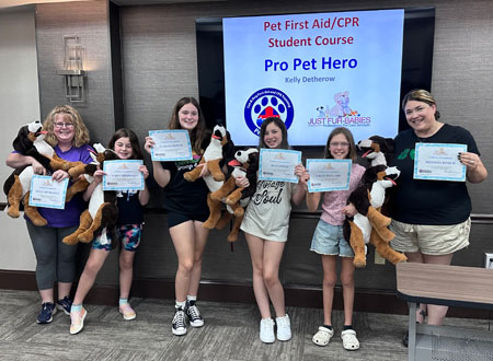 cat and dog first aid class in KC