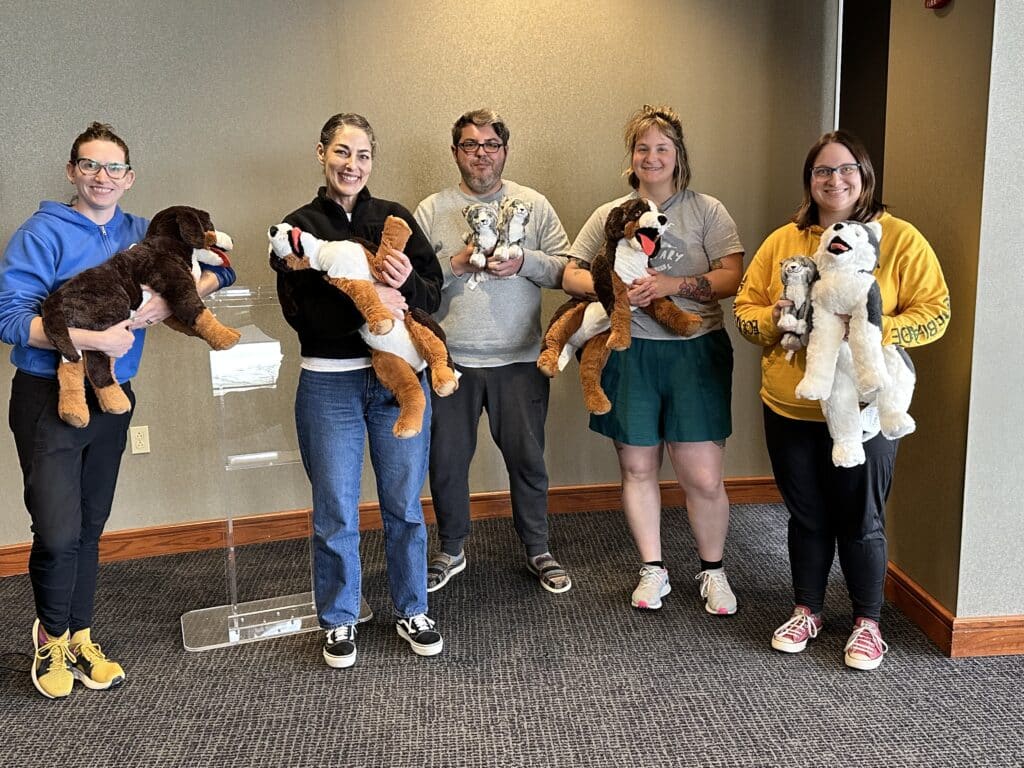 March 2025 Just Fur-Babies pet first aid course graduates.