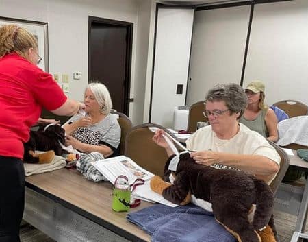 pet first aid class.