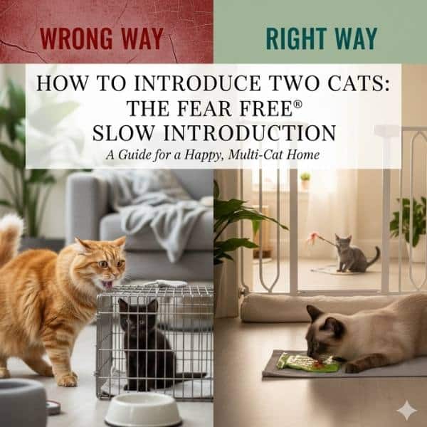 How to Introduce Two Cats: The “New Sibling” Guide to Stress-Free Integration